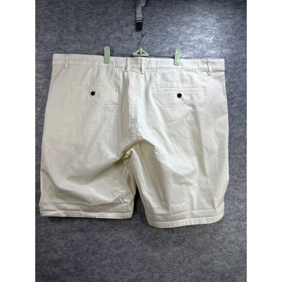Johnny Bigg Mens Stretch Canvas Shorts Bone Size 48 - Picture 5 of 5